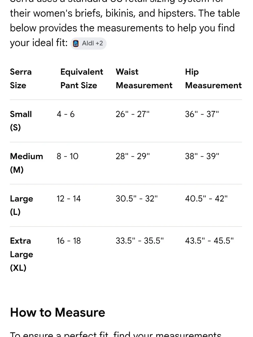 Serra Women's 5-Pack Tagless Brief Panties — Size XL